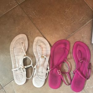 Two pairs Tory Burch size 7.5